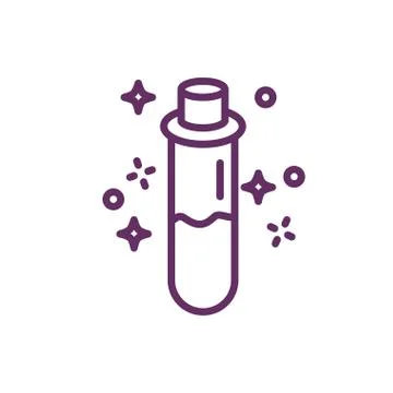 Spell magic sorcery isolated icon Ilustração Stock