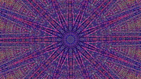 Spellbinding pattern light leak holographic background. Surrealistic effect. Stock Footage 124432040