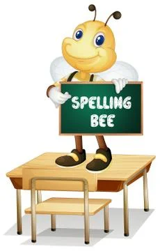 Spelling bee Ilustração Stock