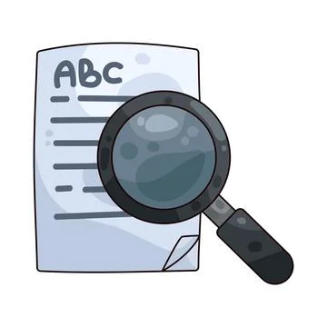 Spelling illustration Stock Illustration