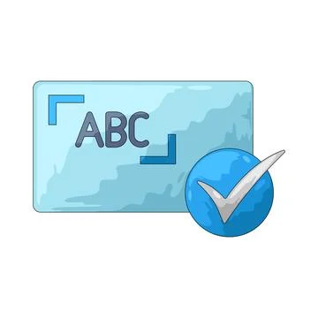 Spelling illustration Stock Illustration