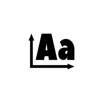 Spelling Orthography Flat Vector Icon Stock Illustration
