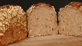 spelt bread with carrots on turntable 4k or 4k+ Resolution