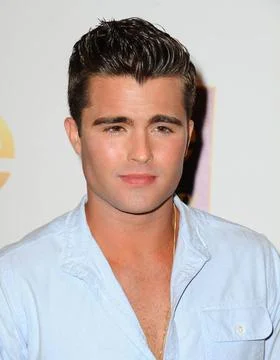  Spencer Boldman at the Celebrity Experience Interactive Event at Universa... Stock Photos