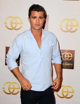  Spencer Boldman at the Celebrity Experience Interactive Event at Universa... Stock Photos