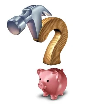 Spending questions Stock Illustration