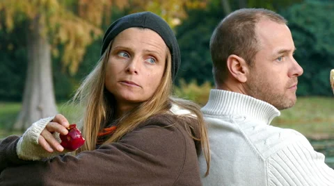 Spending time together in a park Stock Footage 56566032