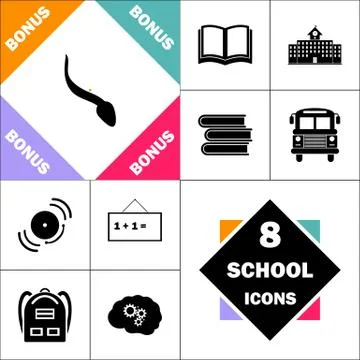 Sperm computer symbol Stock Illustration