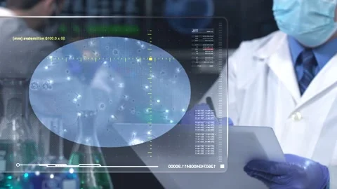 Sperm Control Research Video stock 200741874