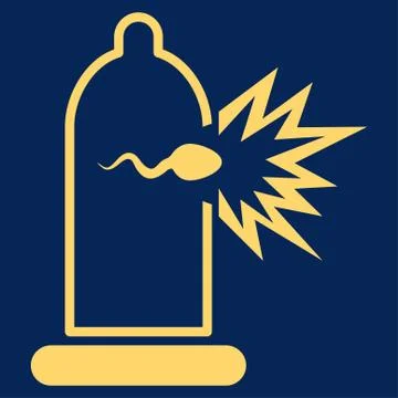 Sperm Escape Icon Illustrazione stock