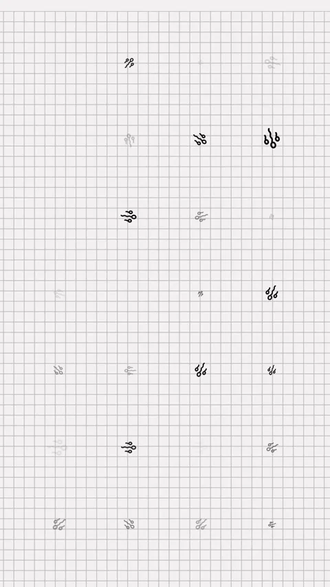 Sperm icon animation loop. Seamless pattern background. small sperm icons slowly Video stock 321599892