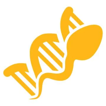 Sperm Replication Icon Stock Illustration