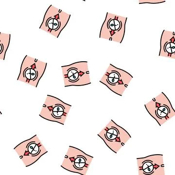 Sperm sterilization vector seamless pattern Ilustración de archivo