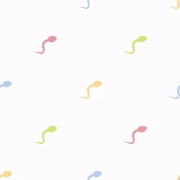 The sperm vector illustration. Ilustración de archivo