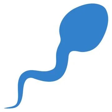 Spermatozoon Icon 库存插图