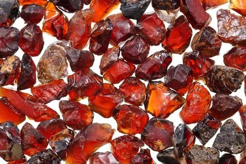 Spessartite garnet background 库存照片