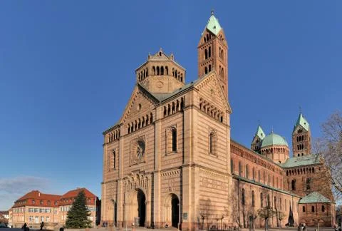 Speyer Cathedral Stock Photos