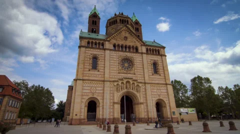Speyer - Dom (timelapse) Видео 36381514