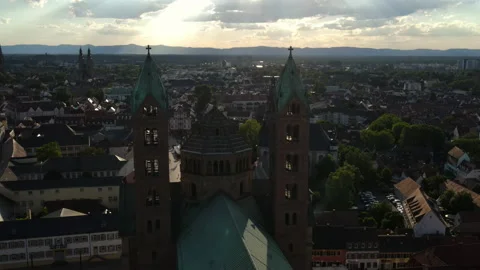 Speyer in Germany Stock Footage 200846124