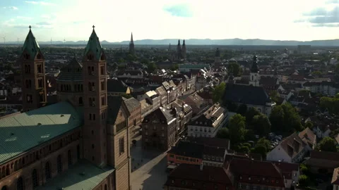 Speyer in Germany Stock Footage 200846174