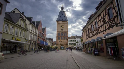 Speyer - Hyperlapse/Timelapse Vídeo Stock 36678393