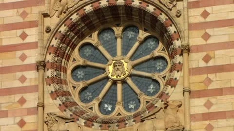 Speyer Imperial Cathedral Basilica of the Assumption and St Stephen, Stock Footage