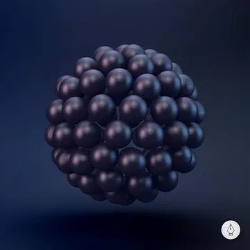 Sphere. 3d vector template. Abstract illustration. Sphere. 3d vector templ... Foto stock