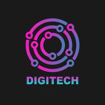 Sphere abstract vector logo design template. Business Technology circle icon. Stock-Illustration