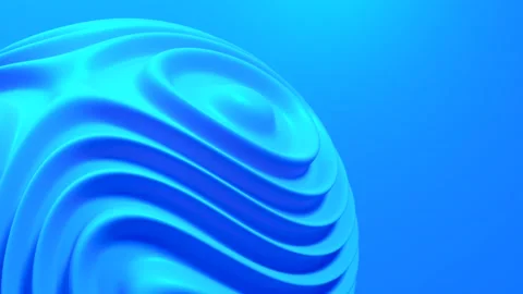 Sphere background waving and spinning Stock Footage 158622360