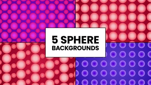 Sphere Backgrounds 스톡 After Effects