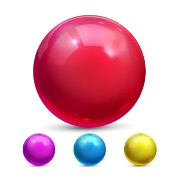 Sphere Ball Vector. Orb Shining. Magic Globe. Fluid Element. Jeweler Perl. Shine Illustrazione stock