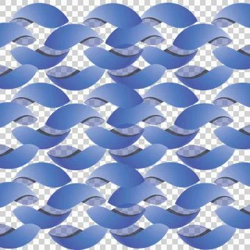 Sphere blue Illustrazione stock