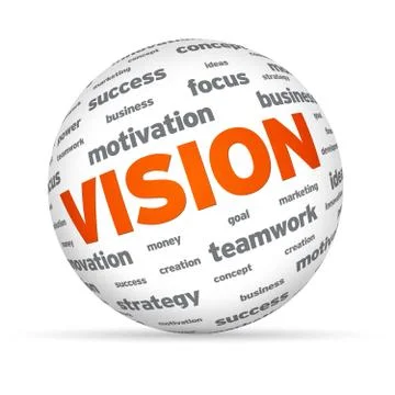 Sphere business vision Stock Illustration