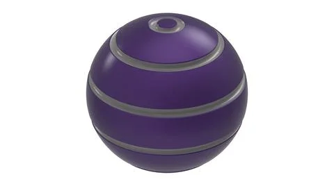 Sphere celebration 3d illustration render Ilustración de archivo