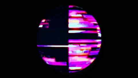 Sphere colors lighting effects in black background 스톡 동영상 156583356