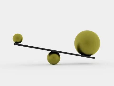 Sphere concept green on white background Stock Illustration