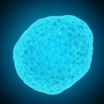 The sphere consisting of Points. Abstract Globe Grid. 3d Illustration Stock Illustration