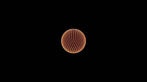 Sphere Explosion 001 - Fire - 24 fps Stock Footage 20578643