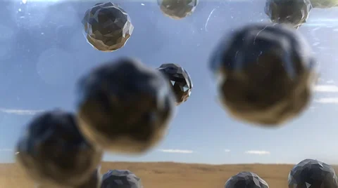 Sphere Flat Surface Stock Footage 46154170