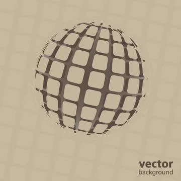 Sphere, Globe Design Stock Illustration