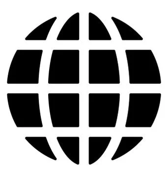 Sphere Globe Vector Stock Illustration