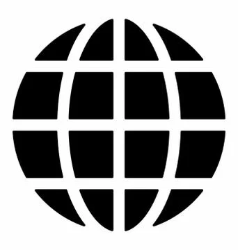 Sphere Globe Vector Stock Illustration