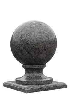 Sphere granite Stock Photos