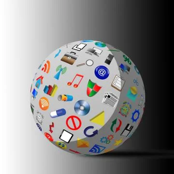 Sphere Illustrazione stock