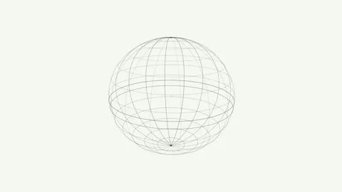 Sphere Line Animation Visualizes Growth and Connection Concept Design 库存影片 332886482