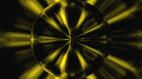 Sphere with linear fractals イラスト素材