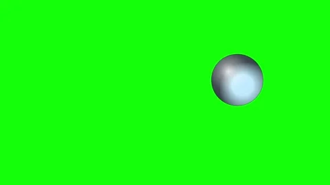 Sphere Looping on Chroma Key for Compositing Stock Footage 336960238