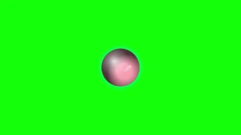 Sphere Motion on Chroma Key for Compositing Video stock 336956771