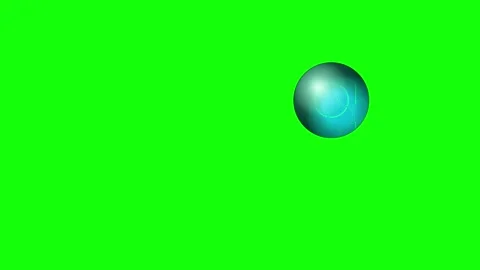 Sphere Motion Isolated Green Screen Stock Video Video stock 336956709