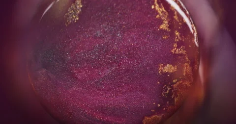 Sphere paint spatter flow blend glitter particle Video stock 332566978